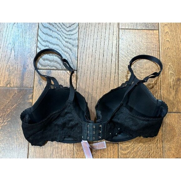 Savage X Fenty Black Padded Lace Underwired Bra size 38DD - Picture 3 of 6